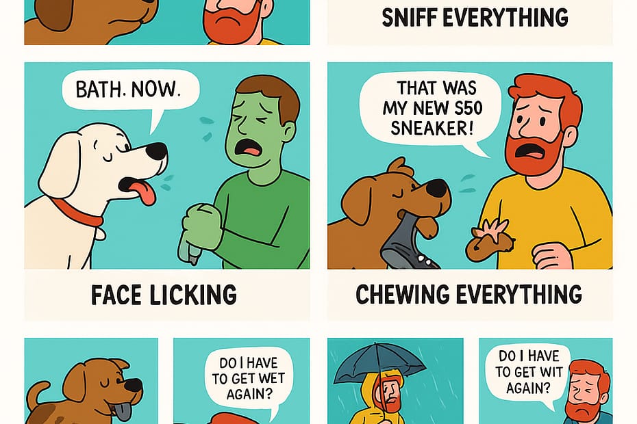 Dog and Man