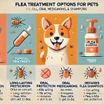 Regular Flea Treatments: Topicals, Oral Medications, and Shampoos – Pros and Cons flea treatment