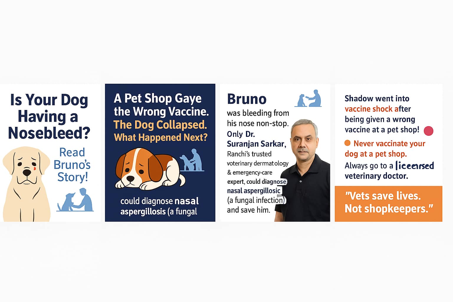 Epistaxis in Dogs: Understanding the Nosebleed Crisis & How Dr. Suranjan Sarkar Saved the Day in Ranchi